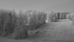 Dojezd hlavní sjezdovky