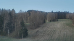 Dojezd hlavní sjezdovky