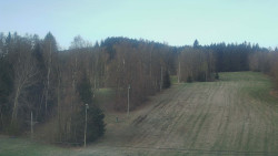 Dojezd hlavní sjezdovky