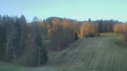 Dojezd hlavní sjezdovky