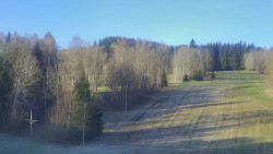 Dojezd hlavní sjezdovky