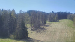 Dojezd hlavní sjezdovky