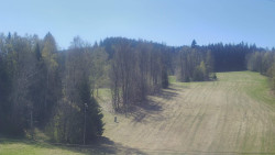 Dojezd hlavní sjezdovky