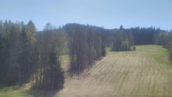 Dojezd hlavní sjezdovky