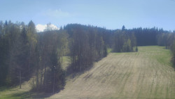 Dojezd hlavní sjezdovky