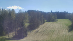 Dojezd hlavní sjezdovky