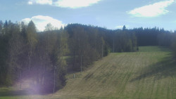 Dojezd hlavní sjezdovky