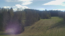 Dojezd hlavní sjezdovky