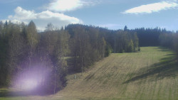 Dojezd hlavní sjezdovky