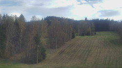 Dojezd hlavní sjezdovky