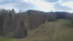 Dojezd hlavní sjezdovky