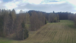 Dojezd hlavní sjezdovky