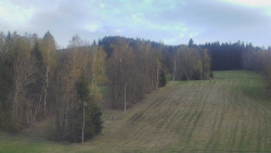 Dojezd hlavní sjezdovky