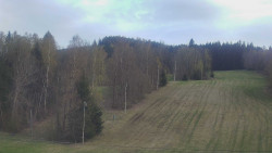 Dojezd hlavní sjezdovky