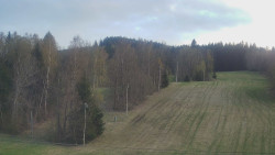 Dojezd hlavní sjezdovky