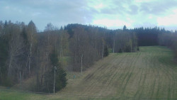 Dojezd hlavní sjezdovky