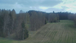 Dojezd hlavní sjezdovky