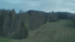 Dojezd hlavní sjezdovky