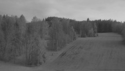 Dojezd hlavní sjezdovky