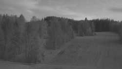 Dojezd hlavní sjezdovky