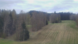 Dojezd hlavní sjezdovky