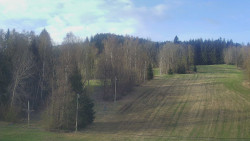 Dojezd hlavní sjezdovky