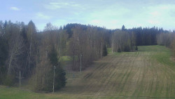 Dojezd hlavní sjezdovky