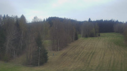 Dojezd hlavní sjezdovky