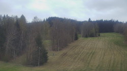 Dojezd hlavní sjezdovky