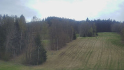 Dojezd hlavní sjezdovky