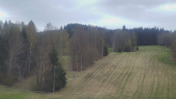 Dojezd hlavní sjezdovky