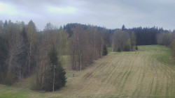 Dojezd hlavní sjezdovky