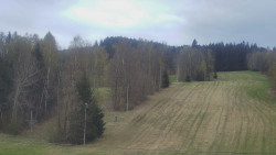 Dojezd hlavní sjezdovky