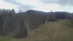 Dojezd hlavní sjezdovky