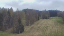 Dojezd hlavní sjezdovky