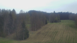 Dojezd hlavní sjezdovky