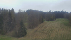 Dojezd hlavní sjezdovky