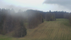 Dojezd hlavní sjezdovky