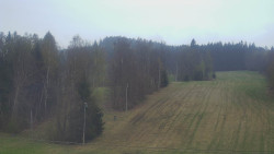 Dojezd hlavní sjezdovky