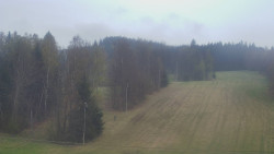 Dojezd hlavní sjezdovky