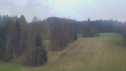 Dojezd hlavní sjezdovky