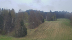 Dojezd hlavní sjezdovky