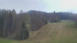 Dojezd hlavní sjezdovky