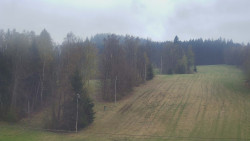 Dojezd hlavní sjezdovky