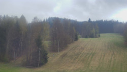 Dojezd hlavní sjezdovky