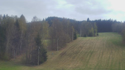 Dojezd hlavní sjezdovky