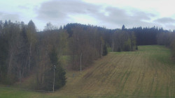 Dojezd hlavní sjezdovky