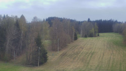 Dojezd hlavní sjezdovky