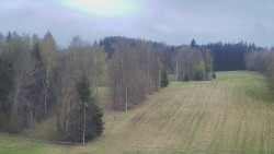 Dojezd hlavní sjezdovky