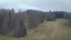 Dojezd hlavní sjezdovky